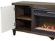 Martin Furniture Stellar Dark Brown/White Fireplace TV Stand-3