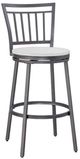 American Woodcrafters Filmore Slate Gray/White Oak 30" Barstool-0