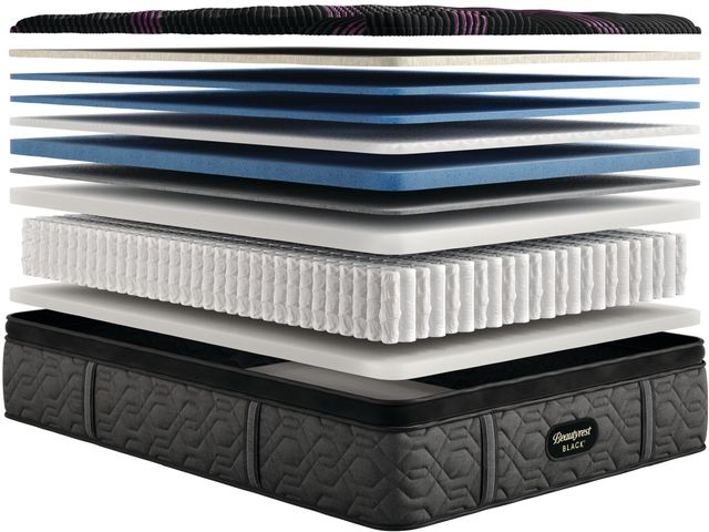 Beautyrest Black® Series 2 Pocketed Coil® 16.5" Medium Pillow Top Queen Mattress-2