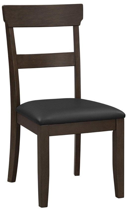 Inspired Home 109 5-Piece Harborside Black/Brown Rectangular Dining Set-2