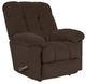 La-Z-Boy® Gibson Chocolate Manual Rocking Recliner-0