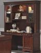 Liberty Furniture Chateau Valley Brown Cherry Jr Executive Credenza Hutch-2