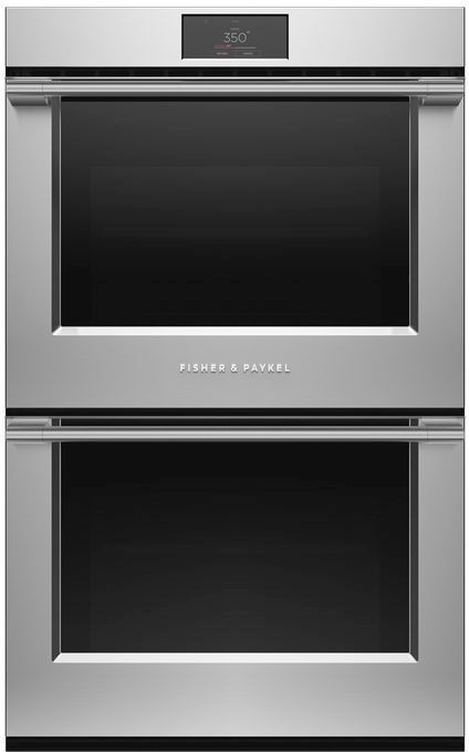 Fisher & Paykel Series 9 30" Stainless Steel Electric Built In Double Oven