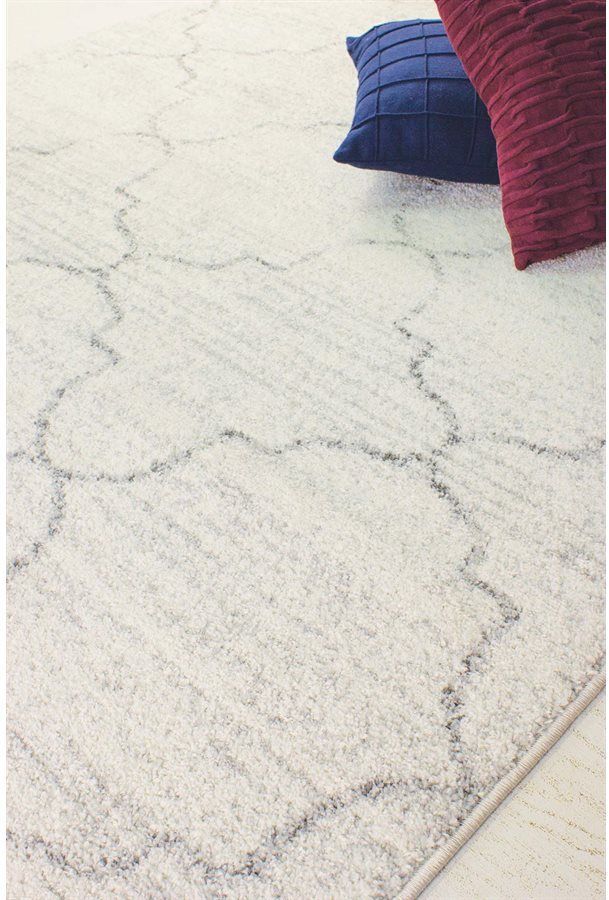 Kalora Interiors Focus White 3'11" x 5'7" Rug-2