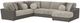 Jackson Furniture Canyon 4-Piece Fawn/Umber Right-Arm Facing Sectional-0