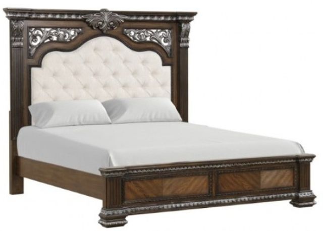 Furniture of America® Promenade 4-Piece Espresso Queen Bedroom Set-1