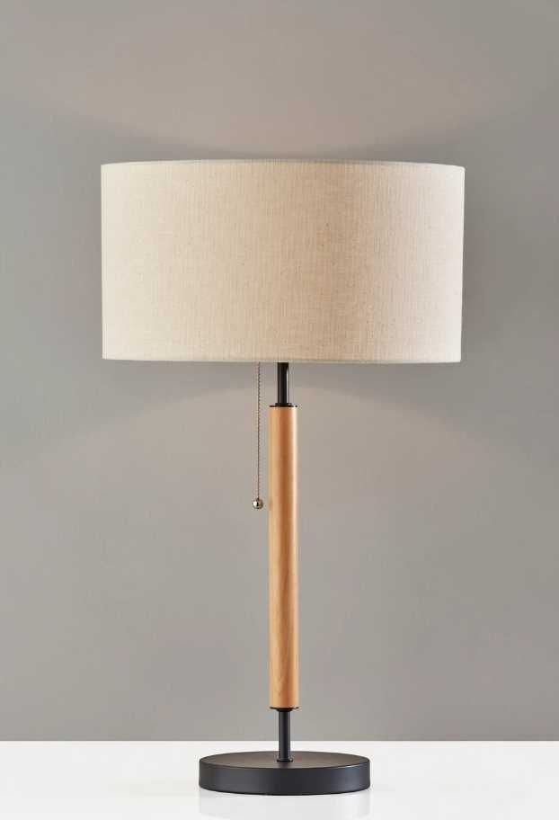 Adesso® Hamilton Black Table Lamp-1