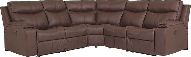 Palliser® Furniture Customizable Providence 5-Piece Power Reclining Curved Sectional