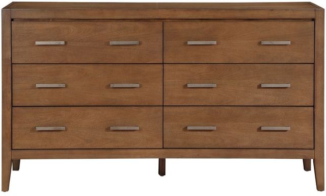 Homelegance® Evans Wire Brushed Light Brown Dresser-2