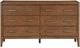 Homelegance® Evans Wire Brushed Light Brown Dresser-2