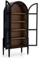 Four Hands Tolle Drifted Matte Black Cabinet-2