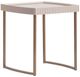 Michael Amini® Lisbon Silken Cream Bronze End Table-0