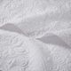Olliix by Madison Park Quebec White Oversized Quilted Throw-2