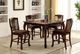 Furniture of America® Johannesburg Brown Cherry Counter Height Table-1