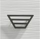 Elements International Moondance White Dresser and Mirror Set-2
