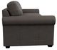 La-Z-Boy® Olson Greystone Leather Full Sleeper Sofa-3