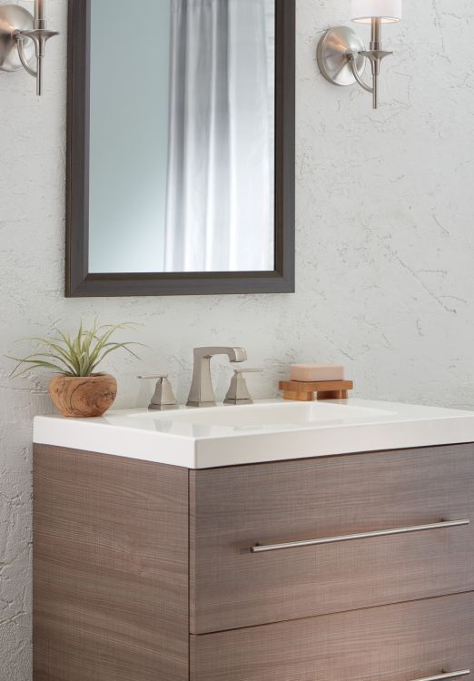 Delta Ashlyn® Stainless 2-Handle Widespread Bathroom Faucet-2