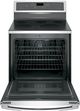 GE Profile™ Series 29.88" Stainless Steel Free Standing Electric Range-1
