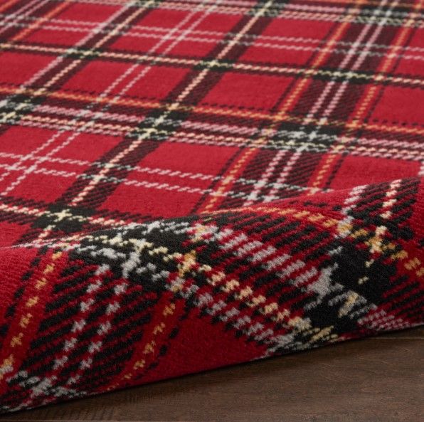 Nourison Home™ Grafix Red 5'x7' Area Rug-4