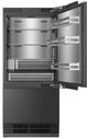 Ilve® 36" 19.8 Cu. Ft. Panel Ready Built In Bottom Freezer Refrigerator-1