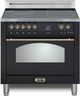 Lofra® Dolcevita 30" Matte Black Pro Style Induction Range -0