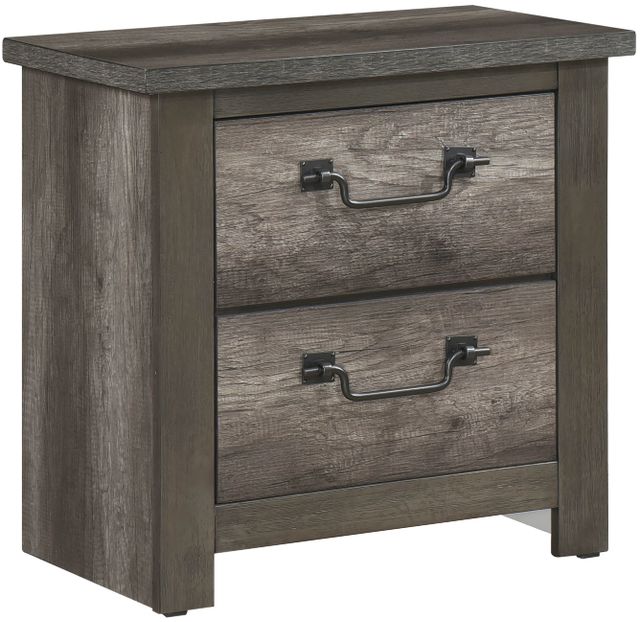 Homelegance® Lenior Gray Nightstand-0