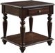 Mazin Furniture Lovington Espresso End Table-2