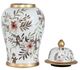 A & B Home Gold/White Ginger Jar-4