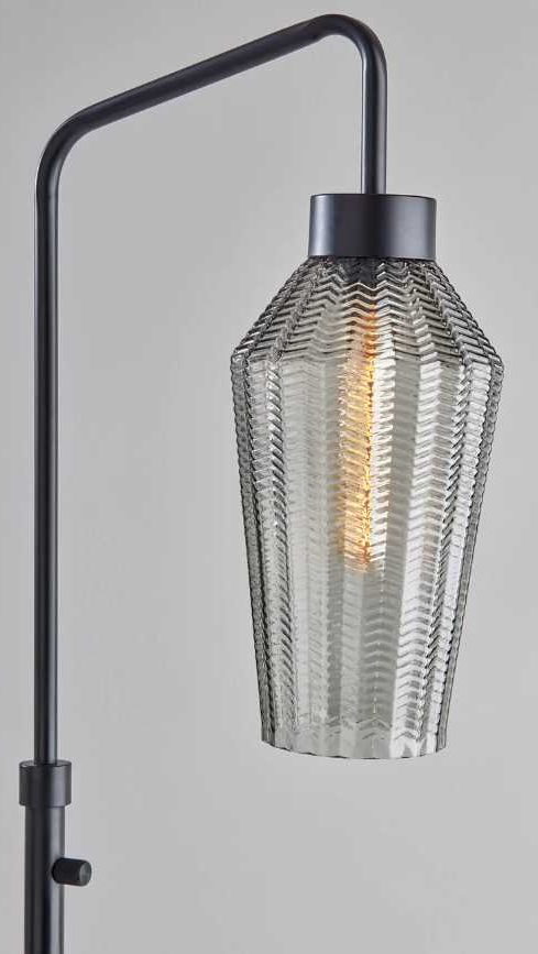 Adesso® Belfry Black Floor Lamp-2