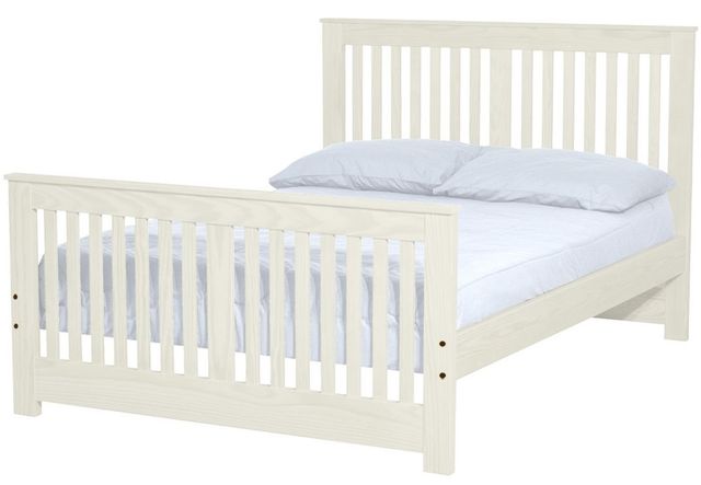 Crate Designs™ Furniture Cloud Full Extra-Long Youth Shaker Bed-0