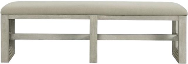 Riverside Furniture Cascade Dovetail Upholstered Dining Bench-1