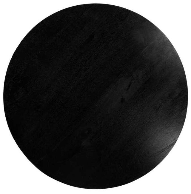 Classic Home Rodrigo Black Round Counter Table-3