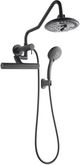 Forno Acqua AcquaFALL Mini Matte Black 8" Retrofit Shower System 1.8 GPM-0