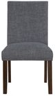 Homelegance® Paulson Gray/Wire Brushed Brown Side Chair-2
