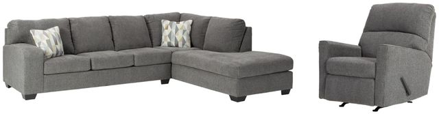 Benchcraft® Dalhart 2-Piece Charcoal Living Room Set-0