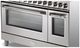Verona® Ultima 48" Stainless Steel Freestanding Double Oven Pro Style Duel Fuel Range-5