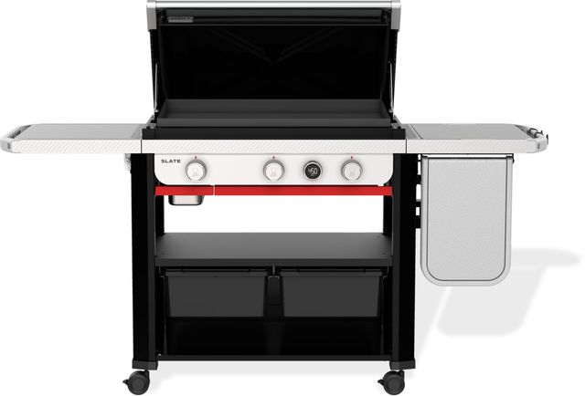 Weber® Slate™ 30" Black Outdoor Freestanding Gas Griddle-1