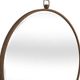 Bassett Mirror Quinn Antique Bronze Wall Mirror-3