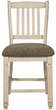 Signature Design by Ashley® Bolanburg Two-Tone Upholstered Barstool-1