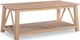John Thomas Furniture® Customizable Select Surrey Unfinished Coffee Table-0