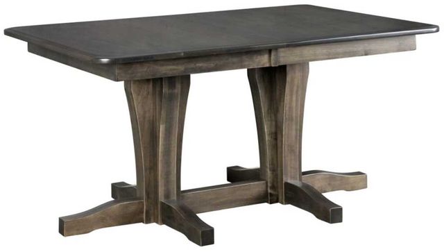 Country View Woodworking Customizable Make It Your Way 10 Elm Top Dining Table-0