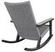CabanaCoast® Customizable Stellan Aluminum/Natural Fiber Outdoor Rocking Chair-2