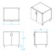 Kalamazoo™ Outdoor Gourmet Signature Series 39" Marine-Grade Stainless Steel Storage Cabinet with Double Doors-1