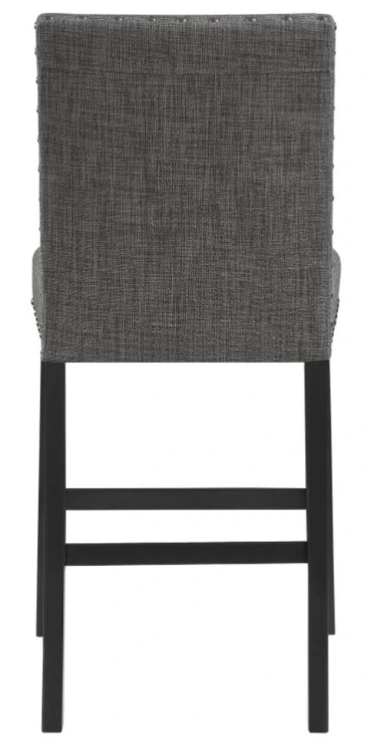 Global Furniture USA D1622 Black/Gray Bar Stool-2
