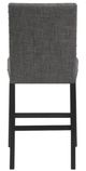 Global Furniture USA D1622 Black/Gray Bar Stool-2