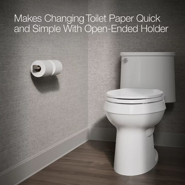 KOHLER® Parallel® Vibrant Titanium Double Toilet Paper Holder-3