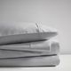 Olliix by Clean Spaces Allergen Barrier Light Gray Queen 300 Thread Count Cotton Sheet Set-1