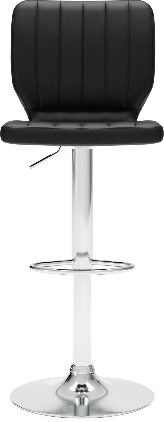 Signature Design by Ashley® Pollzen Black 45" Bar Stool-3