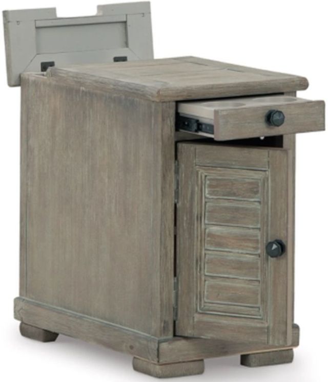 Signature Design by Ashley® Moreshire Bisque Chairside End Table-1