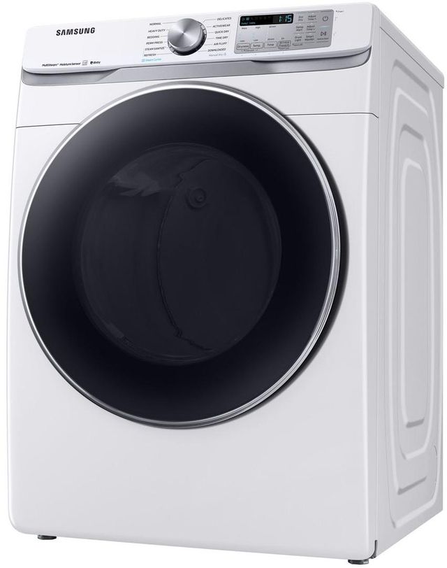 Samsung 7.5 Cu. Ft. White Front Load Electric Dryer-4